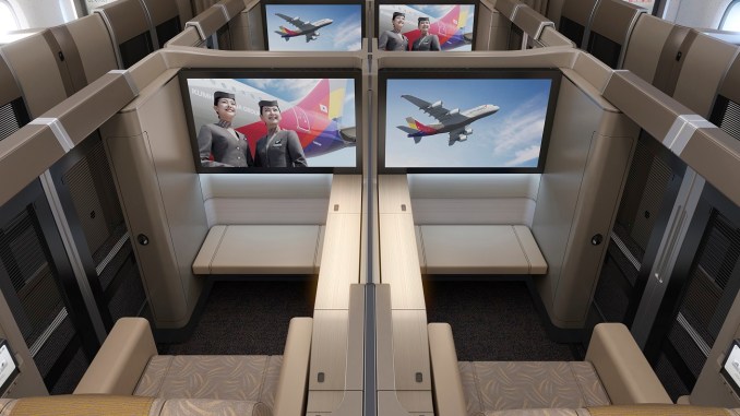 ASIANA BUSINESS CLASS SUITE (AIRBUS A380)