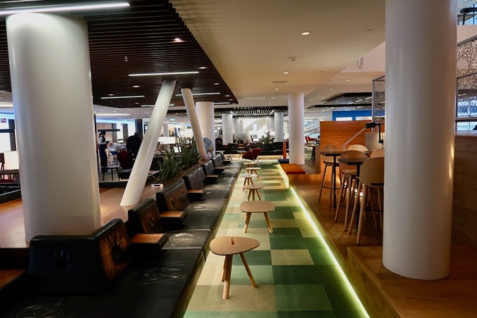 KLM CROWN LOUNGE AT SCHIPHOL AIRPORT