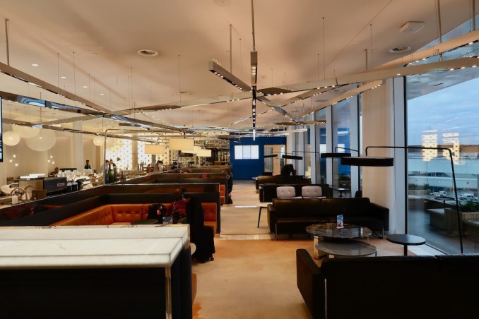 KLM CROWN LOUNGE AT SCHIPHOL AIRPORT