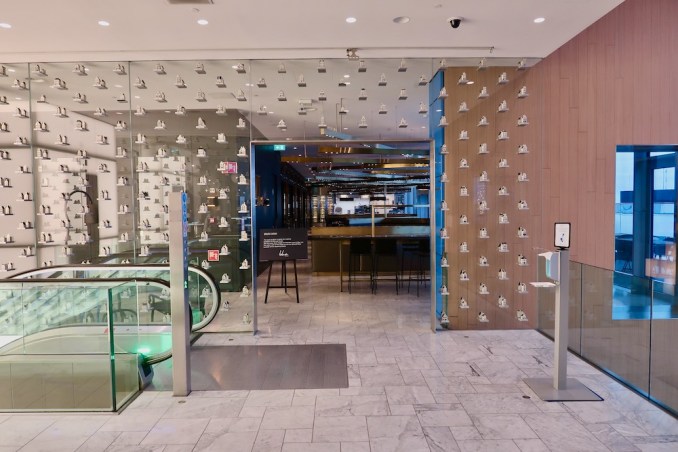 KLM CROWN LOUNGE AT SCHIPHOL AIRPORT