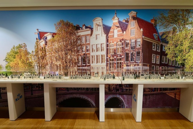 KLM CROWN LOUNGE AT SCHIPHOL AIRPORT